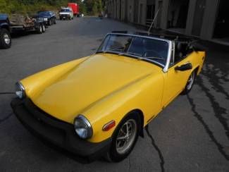 1975 yellow runs great, drives great, perfect body &amp; int!