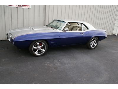 1969 pontiac firebird custom built lots of power and performance, two tone paint