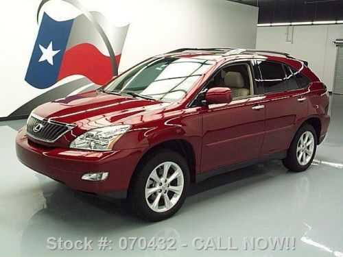 2009 lexus rx350 sunroof heated leather xenons 18&#039;s 67k texas direct auto