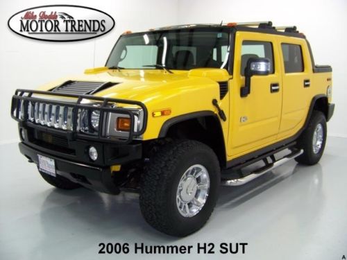 2006 hummer h2 4x4 sut navigation sunroof heated seats roof rack bed cover 69k