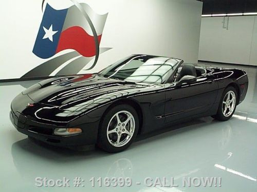 2004 chevy corvette convertible 6-speed hud leather 29k texas direct auto