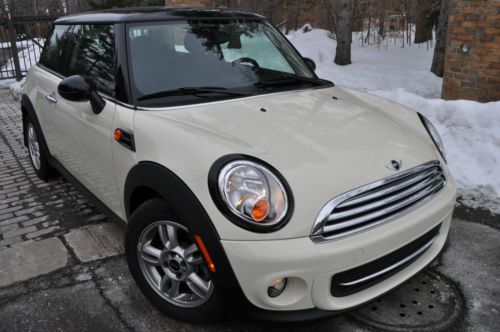 2013 mini cooper h-back.no reserve.leather/pano-roof/sport/1.6 l i4.clear title!