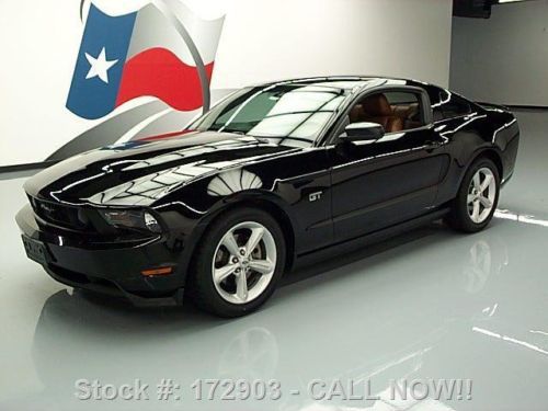 2010 ford mustang gt premium auto leather spoiler 47k texas direct auto