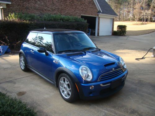 Mini cooper s 2006 blue automitic