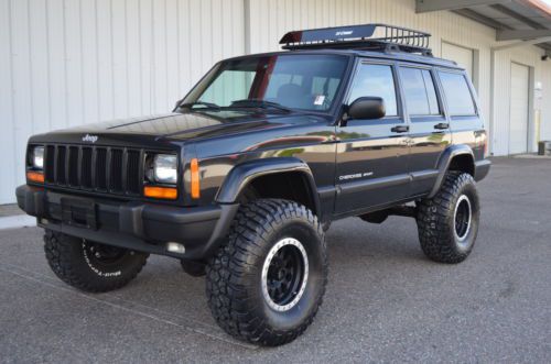 2001 jeep cherokee sport 4x4 xj fully built 4.5&#034; zone lift bfg 33&#039;s wrangler
