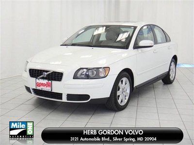 Volvo s40 2.4i automatic transmission leather volvo certified 7yr/100k mile wrty