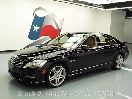 2012 mercedes-benz s63 amg pano roof nav rear cam 17k texas direct auto