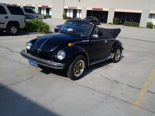 1978 super bettle classic convertable fuel injected