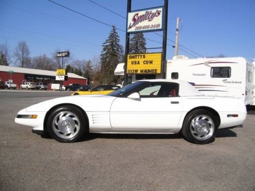 1994 chevrolet corvette auto convertible tires wheels new top flawless low miles