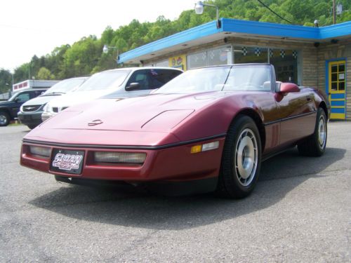 1987 chevrolet corvette convertible only 73k miles