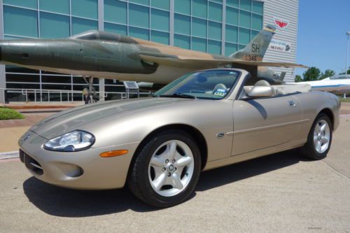 1999 jaguar xk8 convertible in amaranth mica with oatmeal leather interior