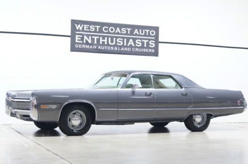 1972 chrysler imperial- restored w/$20k in receipts