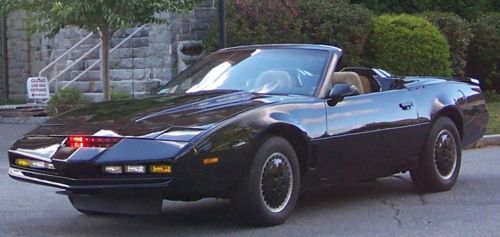 Find Used 1984 Trans Am Knight Rider Kitt Convertible In Westford 1984 Trans Am Knight Rider Kitt Convertible