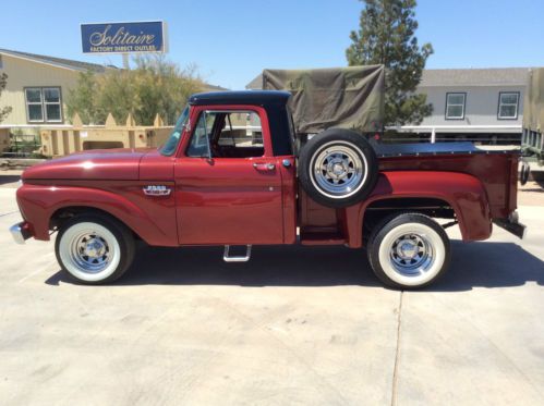 1966 ford f-100 pickup   no reserve!