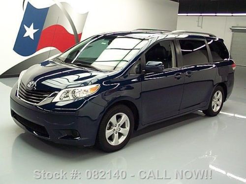 2011 toyota sienna le 7-passenger leather rear cam 40k texas direct auto