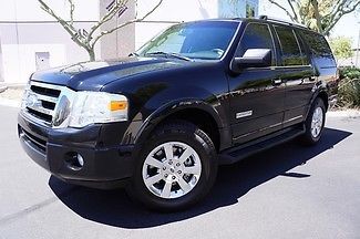08 expedition leather rear dvd 3rd row tow package chrome wheels like limited