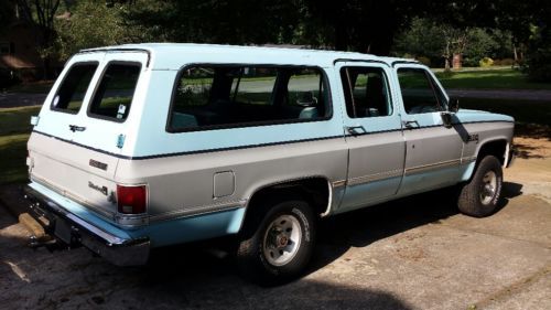 Sell used 1987 GMC 1500 Sierra Classic 4x4 Diesel Suburban ... Sell used 1987 GMC 1500 Sierra Classic 4x4 Diesel Suburban ...