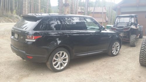 Sell used 2014 Range Rover Sport AUTOBIOGRAPHY Edition 3rd Row Seating BlackBlack Land in Land