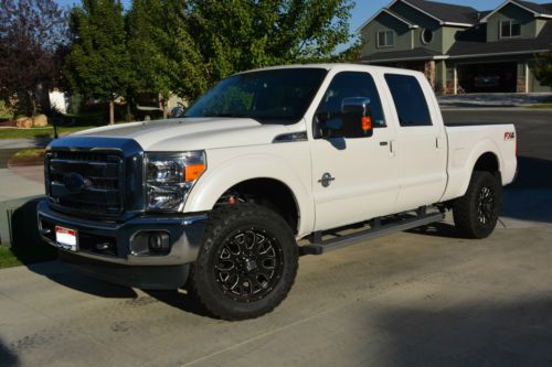 2013 ford f350 super duty lariat ultimate turbo diesel fx4 loaded!! $64k msrp