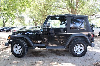 Jeep wrangler unlimited low miles 2 dr suv automatic gasoline 4.0l straight 6 cy