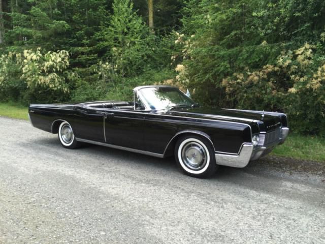 Lincoln: continental convertible