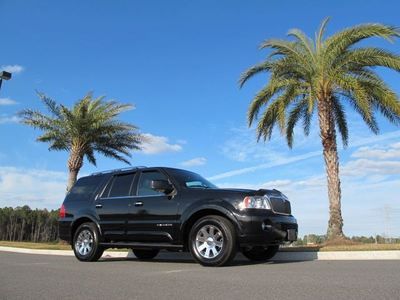 2004 lincoln navigator ultimate all wheel drive sunroof leather towing