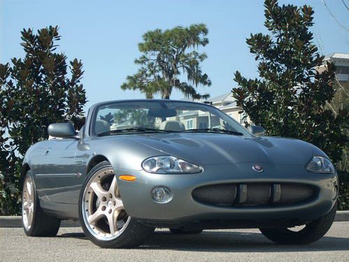 Xkr supercharged convertible, quartz gray/cashmere,20'' bbs,low miles, gorgeous!