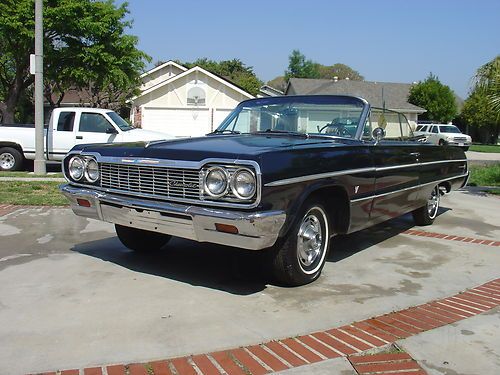 Sell Used 1964 Chevy Impala Convertible Original 58 59 60 61 62 63 64 65 66 In Los Angeles California United States For Us 17 500 00