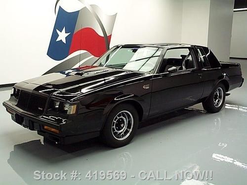 1987 buick regal grand national 3.8l turbo v6 only 57k texas direct auto