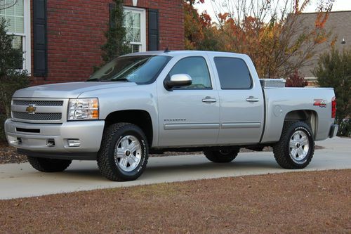 2010 chevrolet silverado 1500 lt crew cab pickup 4-door 5.3l