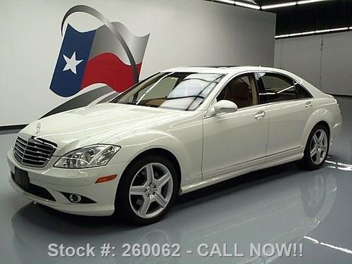 2009 mercedes-benz s550 amg sport p2 sunroof nav 55k mi texas direct auto