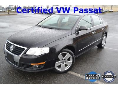 Vw passat komfort certified 2.0l cd mp3 dealer maintained clean carfax one owner