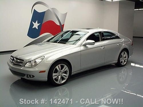2009 mercedes-benz cls550 sunroof navigation only 14k! texas direct auto