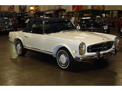 1969 mercedes benz 280 sl expertly restored california car pagoda