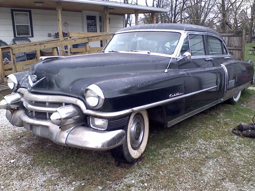 1953 cadillac fleetwood project very solid/straight eng&amp;trans removed but includ