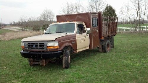 1994 ford f-350 7.3 diesel with dump bed, no reserve