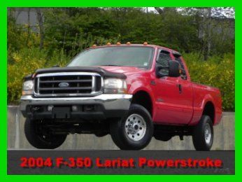 2004 ford f350 lariat extended cab short bed 4x4 4wd 6.0l powerstroke diesel ac