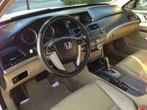 Sell Used 2011 Honda Accord Se White With Tan Leather