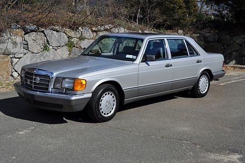 Gleaming 1987 mercedes-benz 300sdl-turbo survivor 48k original miles no reserve!