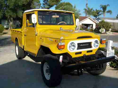 Sell used 1973 Toyota Landcruiser FJ45 Truck Original ...