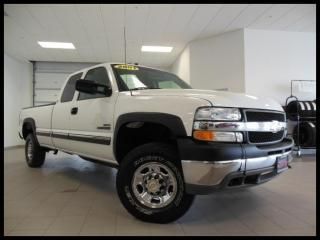 01 chevy silverado 2500hd, ls, extended cab long bed, 4x4, 4wd, service history