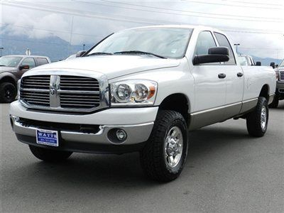 Quad cab slt laramie 4x4 5.9 cummins diesel longbed custom dodge ram truck