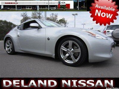 09 nissan 370z coupe touring 6 speed manual leather bose certified *we trade*