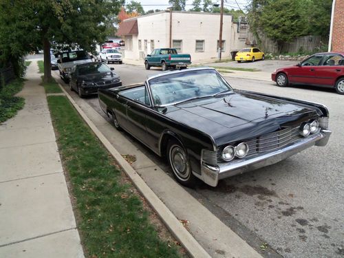 1965 lincoln continental convertible [v8, 430 engine, outstanding condition]