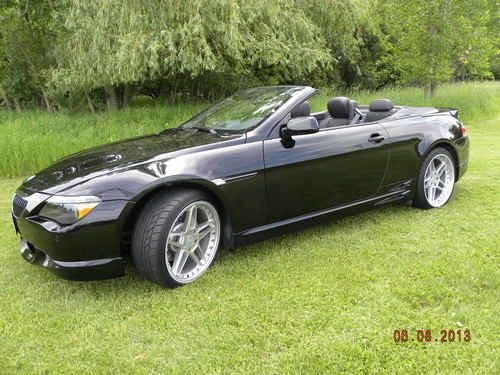 2005 bmw 645ci convertible with ac schnitzer package