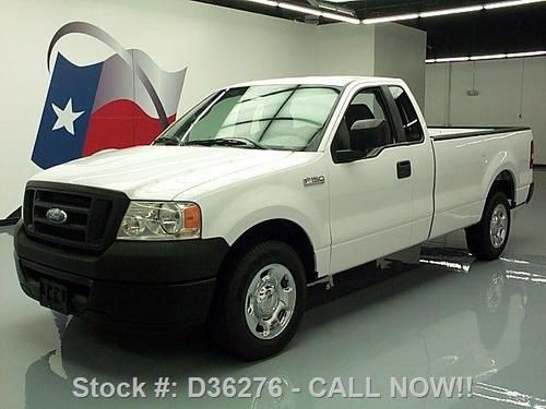 2007 ford f-150 reg cab 4.2l v6 long bed automatic 55k texas direct auto
