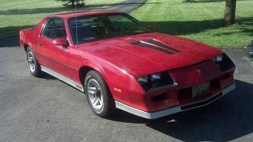 Red 1984 z28 5.0 h.o. camaro great condition