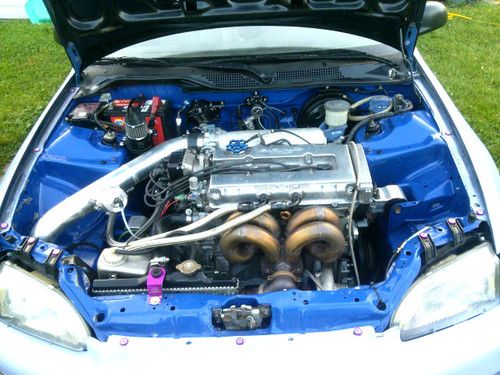 1995 Honda civic hatchback turbo #4