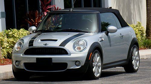 2009 mini cooper s series one owner 65,000 miles 6 speed convertible great mpg's