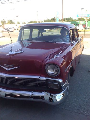 1956 chevrolet bel air base sedan 4-door 4.3l